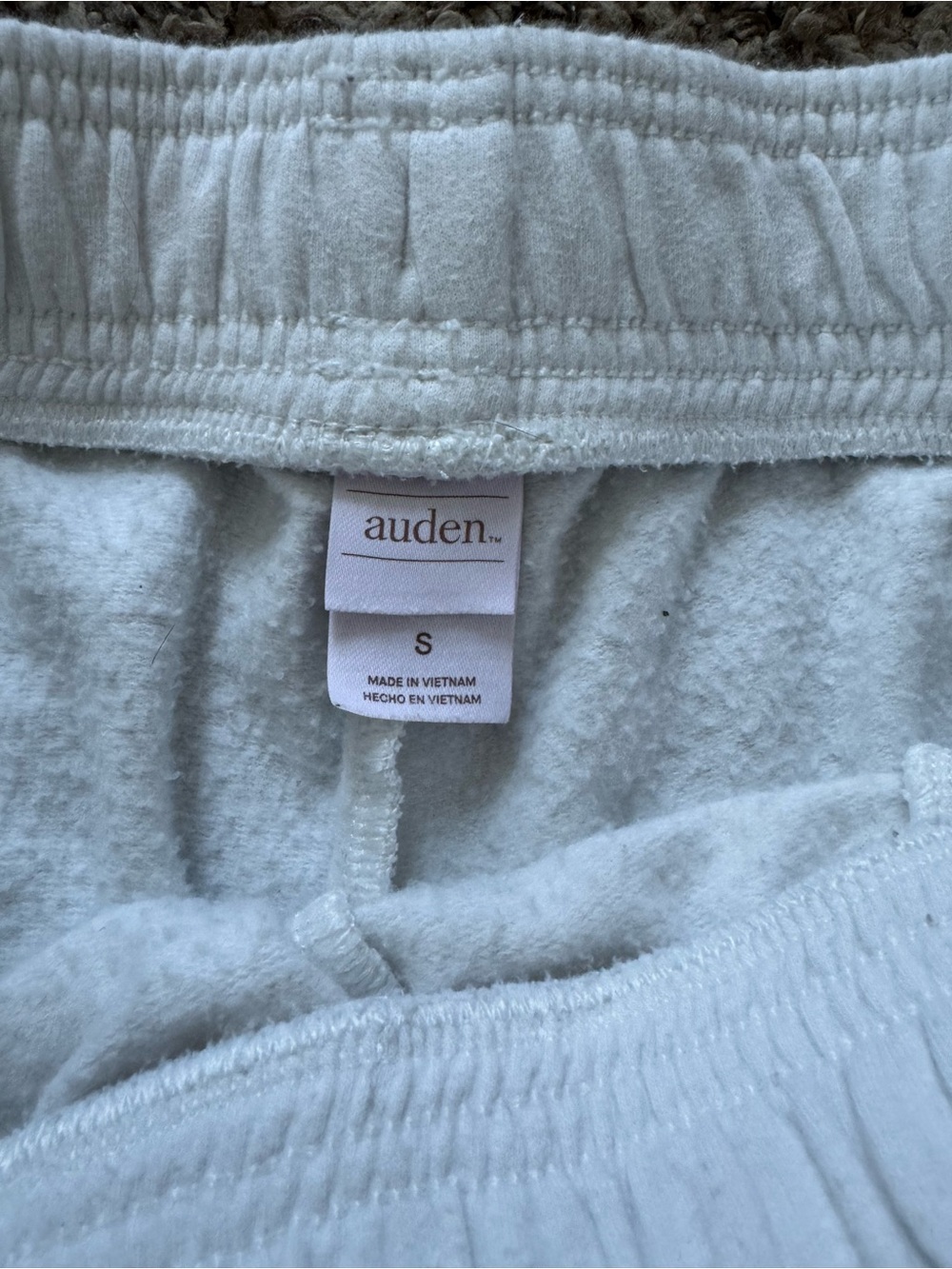 Auden White Joggers - Picture 3 of 3